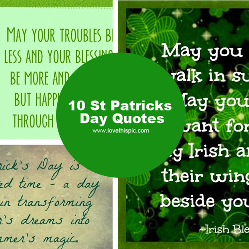 Funny St Patricks Day Quotes
 St Patricks Day Quotes And Sayings QuotesGram