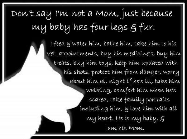 Fur Baby Quotes
 Dog moms rule I am Emmitt s mom