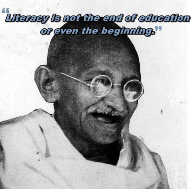 Gandhi Quotes On Education
 PHOTOS Gandhi Jayanti 2017 Five quotes by Mahatma Gandhi