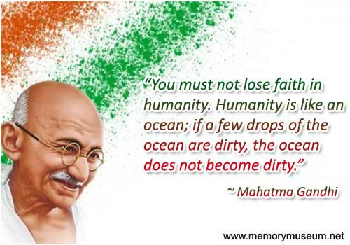 Gandhi Quotes On Education
 MAHATMA GANDHI QUOTES image quotes at hippoquotes