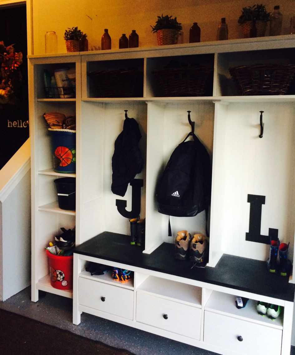 Garage Organization Ikea
 Locker system IKEA hack In garage