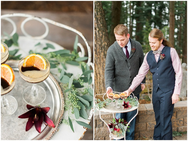 Gay Engagement Party Ideas
 Rustic and Romantic Same Wedding Inspiration