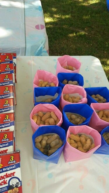 Gender Reveal Party Food Ideas During Pregnancy
 Peanuts