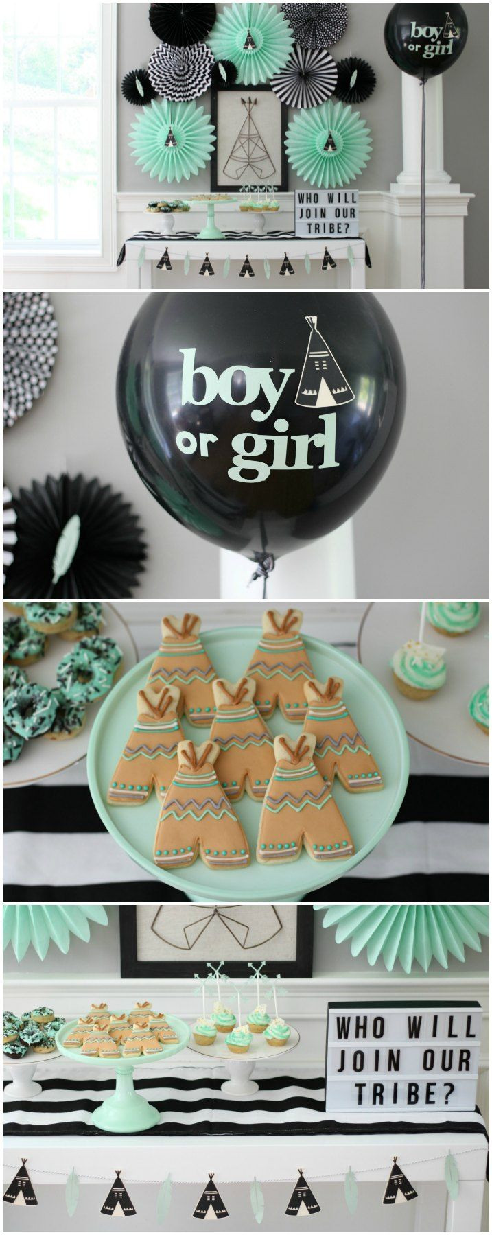 Gender Reveal Party Ideas Blog
 Who Will Join Our Tribe Gender Reveal Party Ideas