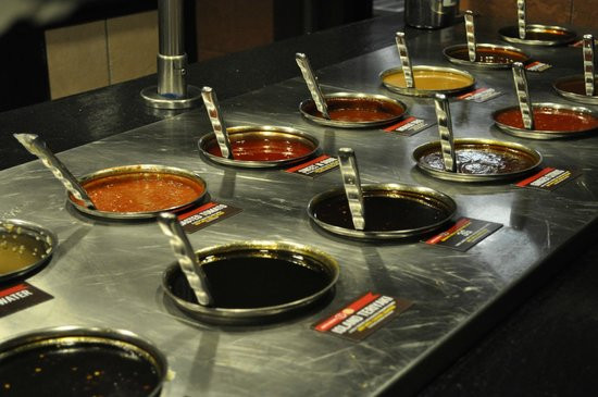 Genghis Grill Sauces
 Choose your veggies Picture of Genghis Grill Tempe