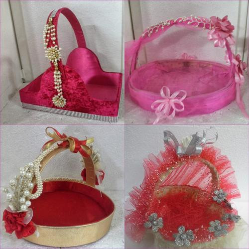 Gift Basket Decoration Ideas
 Fibre Gift & Motif Decorative Baskets For Gifting In