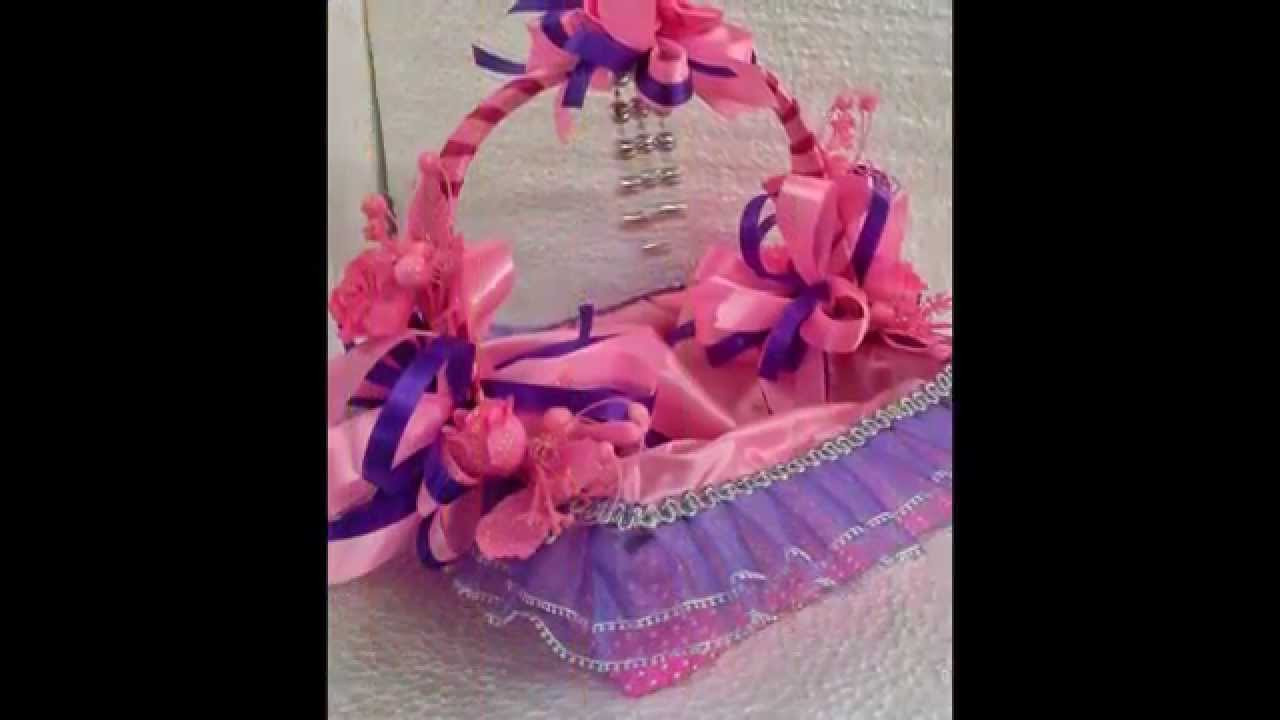 Gift Basket Decoration Ideas
 Gift Packing Course Class 3 Basket Decoration