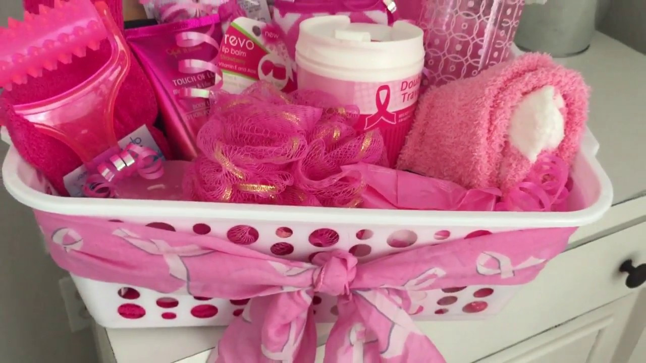 Gift Basket Ideas For Breast Cancer Patient
 DOLLAR TREE Gift Basket