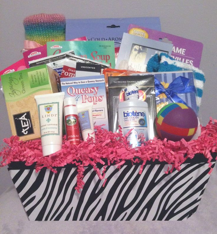 Gift Basket Ideas For Breast Cancer Patient
 29 best Gift Baskets for Cancer Patients images on