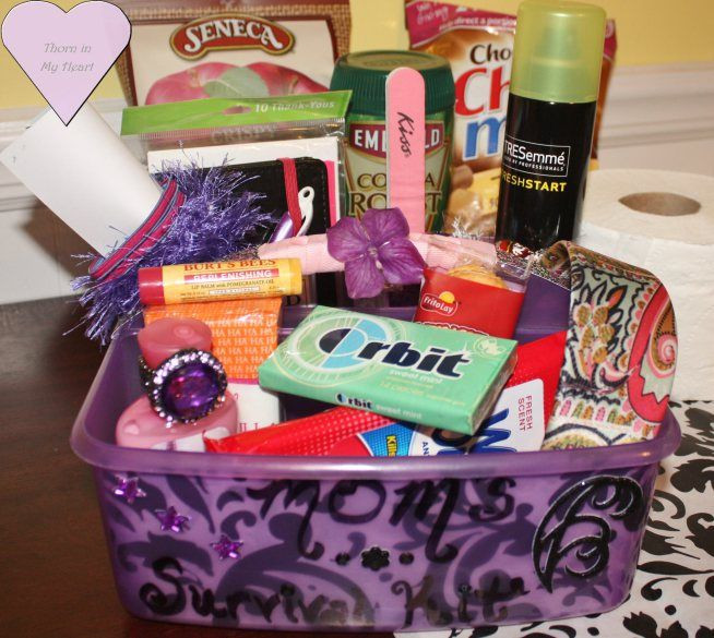 Gift Basket Ideas For Expecting Mom
 For the Expecting Mom Hospital Survival Kit