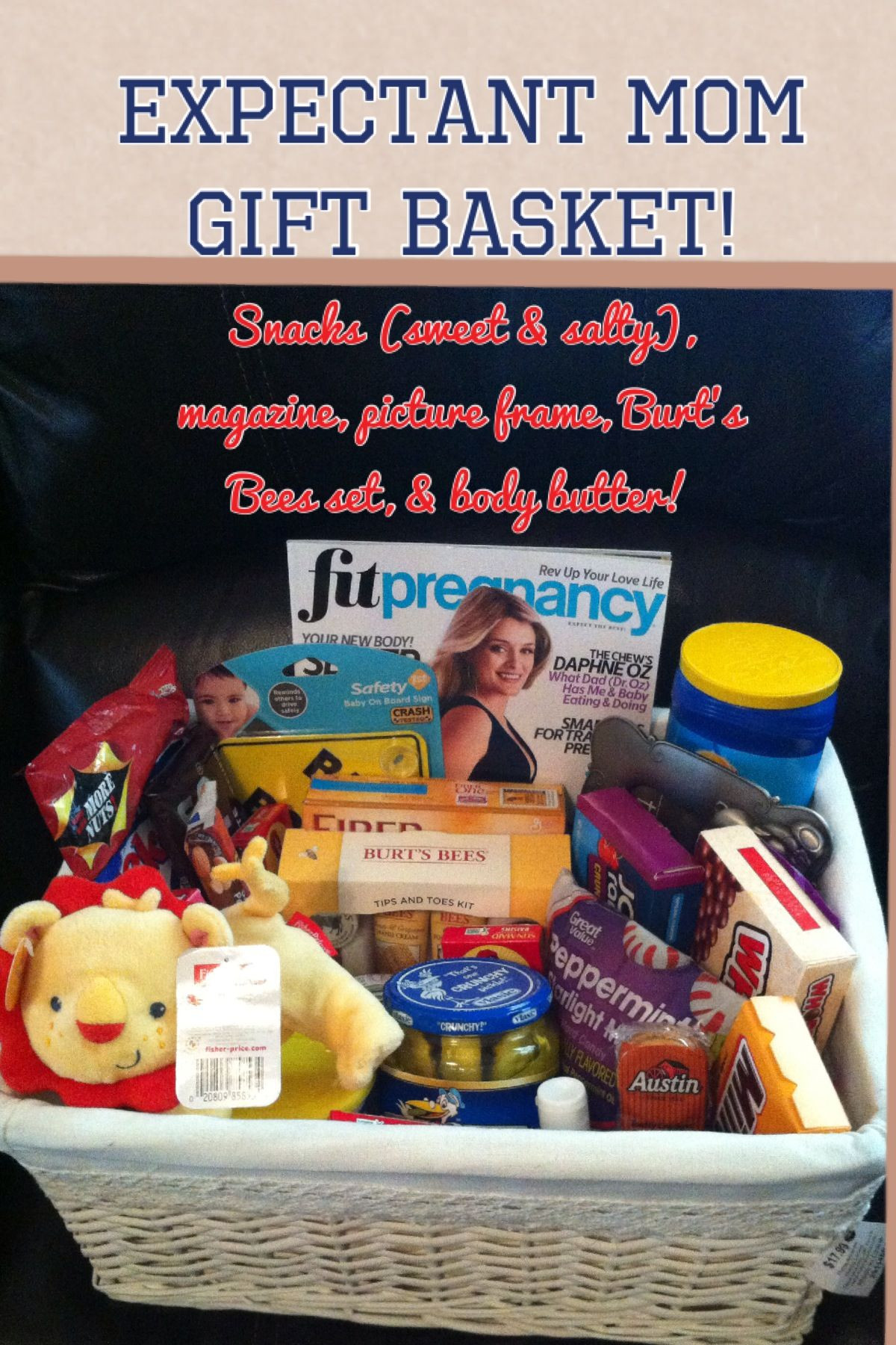 Gift Basket Ideas For Expecting Mom
 Pin on B G Twins