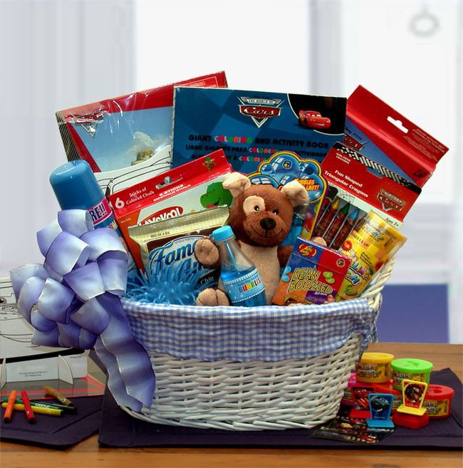 Gift Baskets For Children
 294 best images about Raffle basket ideas Hurray on