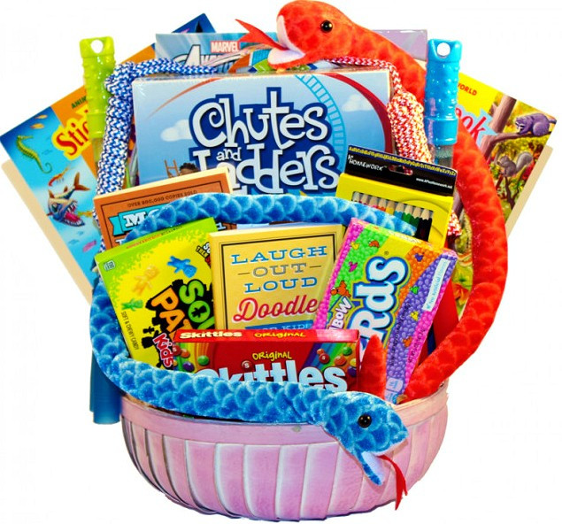 Gift Baskets For Children
 Kids Zone Fun Activity Gift Basket For Kids