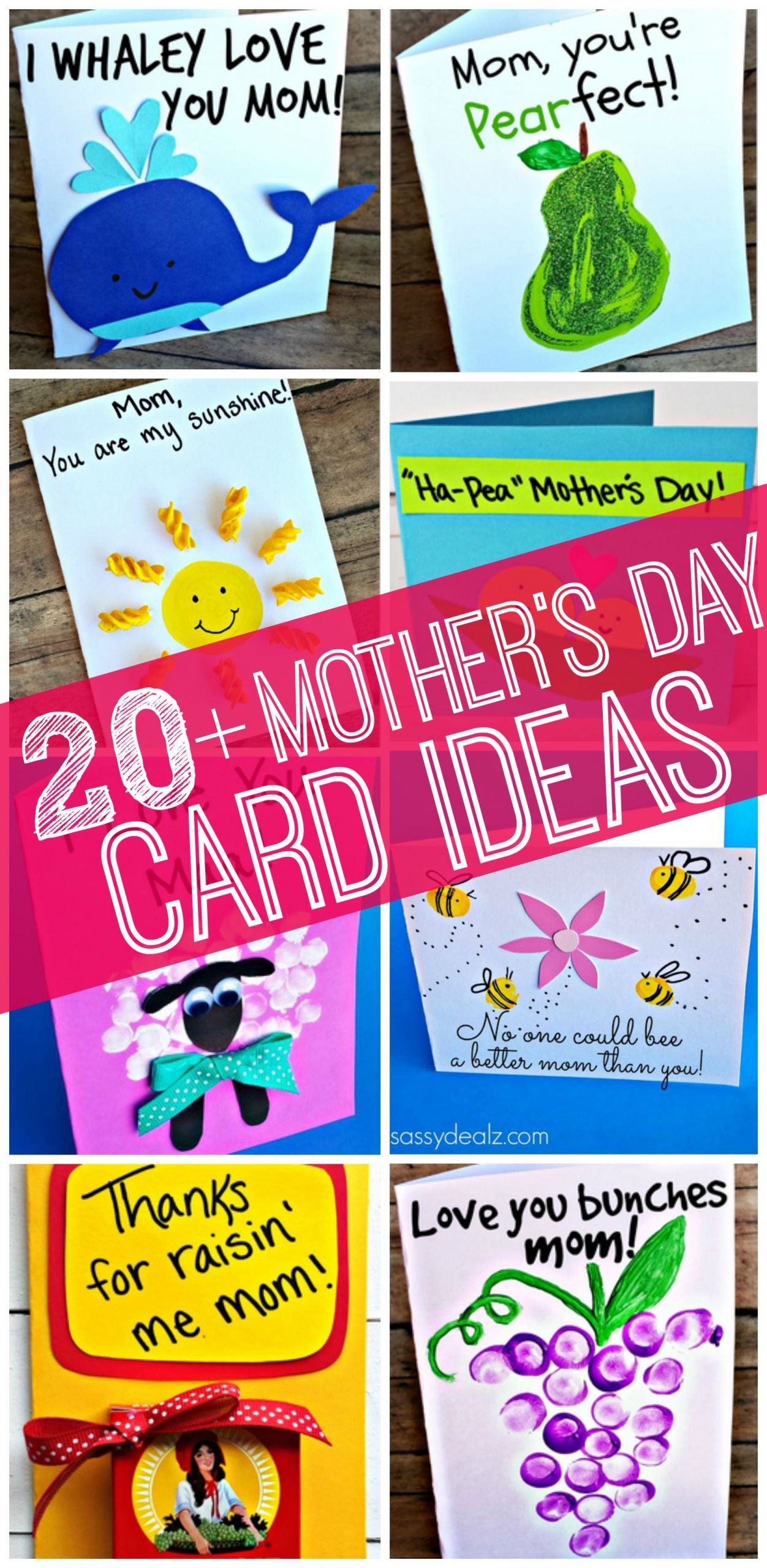 Gift Card Ideas For Kids
 Easy Mother s Day Cards & Crafts for Kids to Make