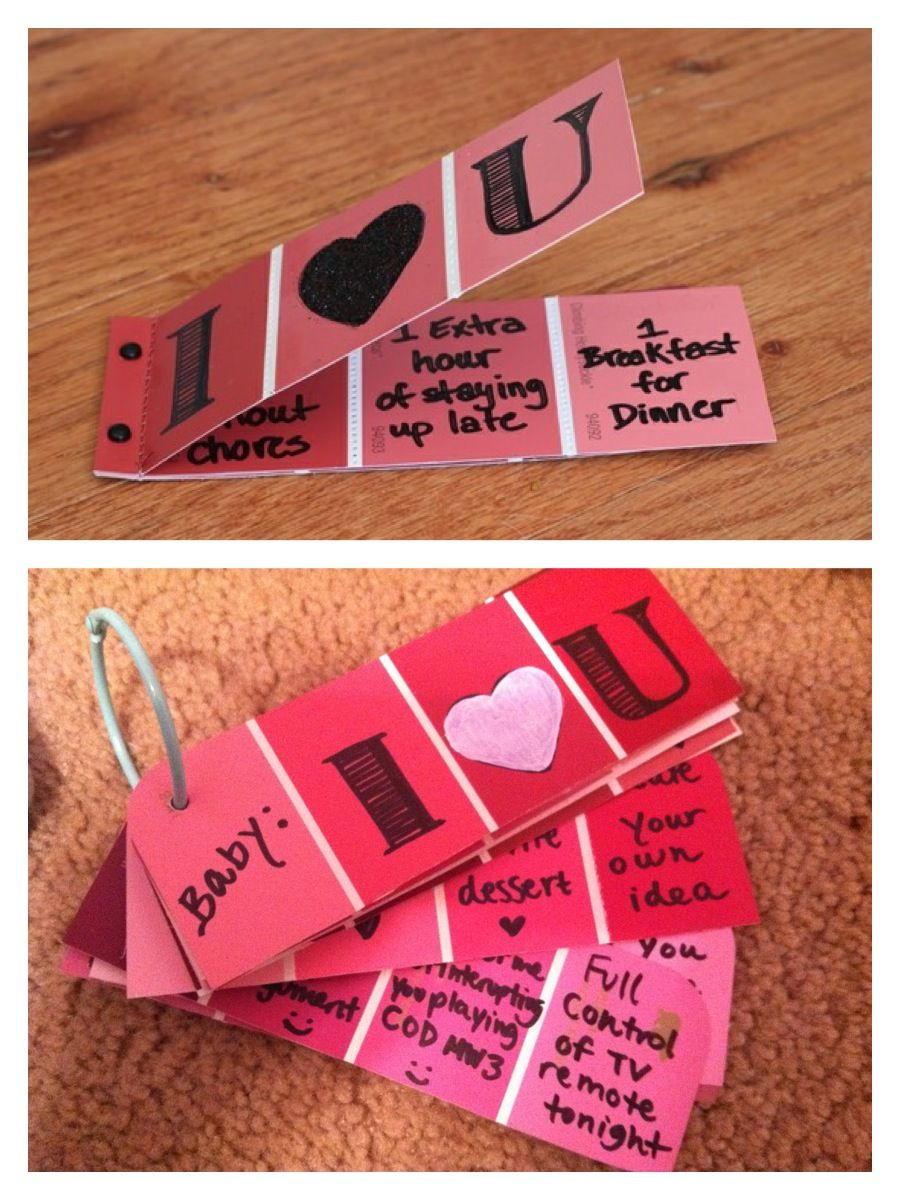 Gift For Boyfriend Ideas
 Handmade Valentine s Day Inspiration
