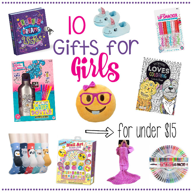 Gift Ideas For 10 Year Old Girls
 10 Gifts for Girls for Under $15 – Fun Squared