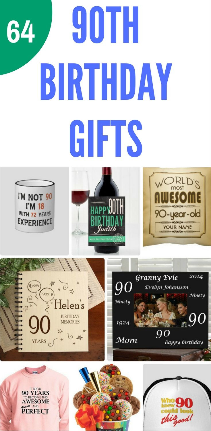Gift Ideas For 90Th Birthday
 90th Birthday Gifts
