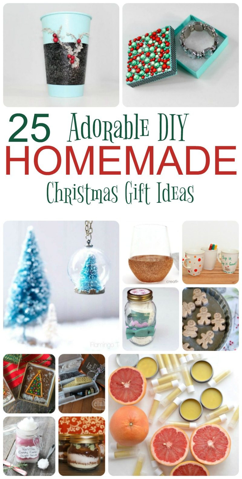 Gift Ideas For Adult Children
 25 Adorable Homemade Gifts to Make for Christmas Pretty