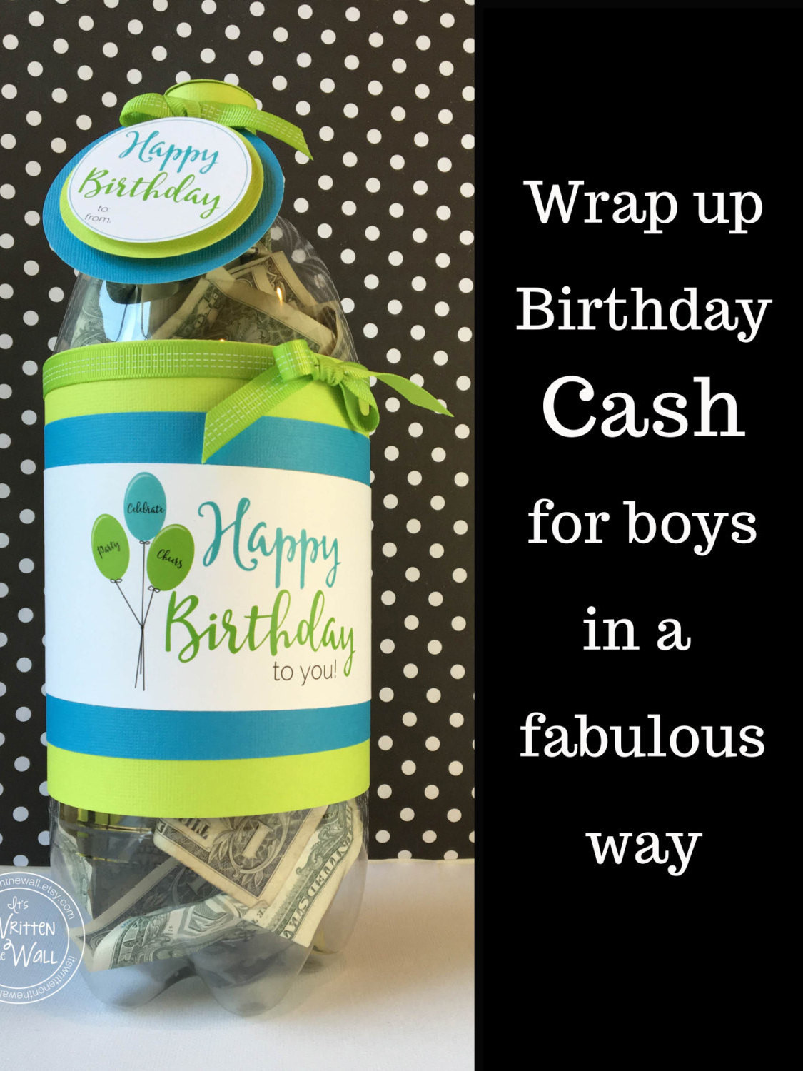 Gift Ideas For Birthday
 Birthday Cash Gift Idea Happy Birthday by