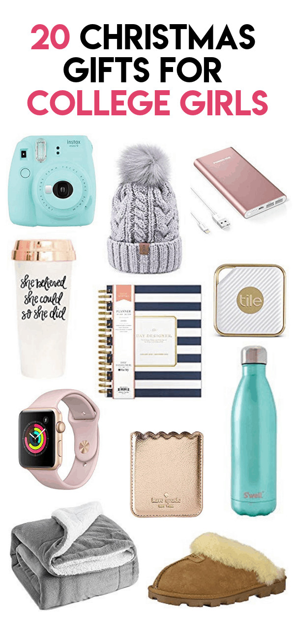 Gift Ideas For College Girls
 Top 20 Christmas Gifts for College Girls Inspired Her Way