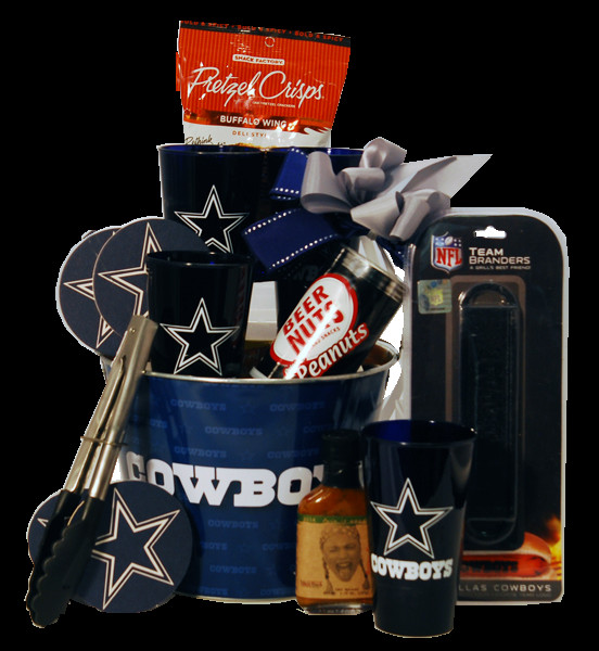 Gift Ideas For Cowboys
 Dallas Cowboy Themed Gift Baskets Gift Ftempo