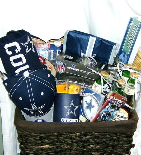 Gift Ideas For Cowboys
 dallas cowboy t basket Gifts
