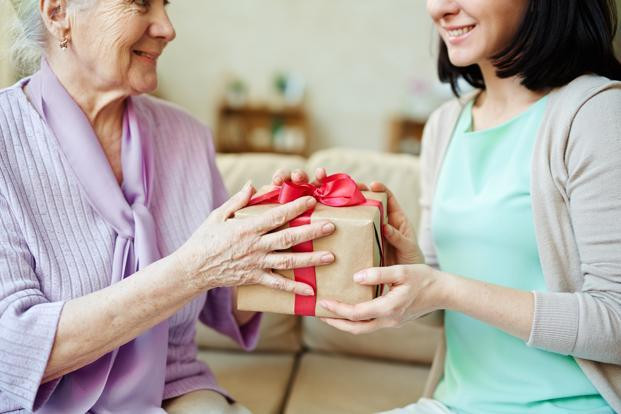 Gift Ideas For Elderly Mother
 No tax on t without consideration from non relative up
