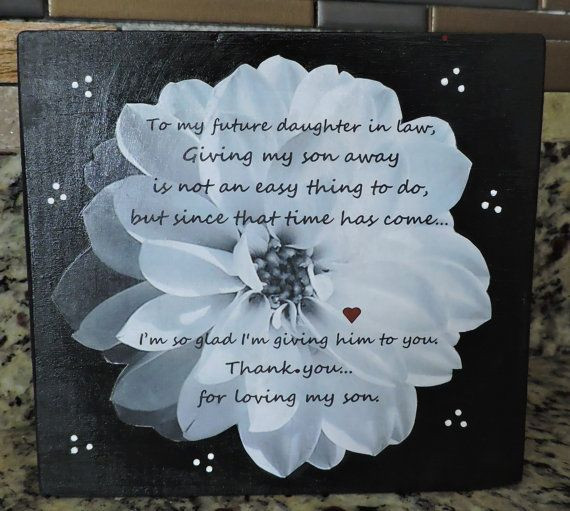 Gift Ideas For Future Mother In Law
 Future Daughter in Law Gift Wel e To The Family Gift in