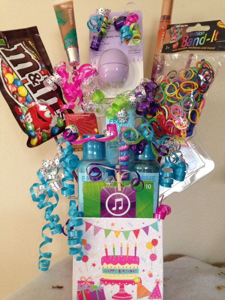 Gift Ideas For Girlfriend Pinterest
 Girl birthday t basket