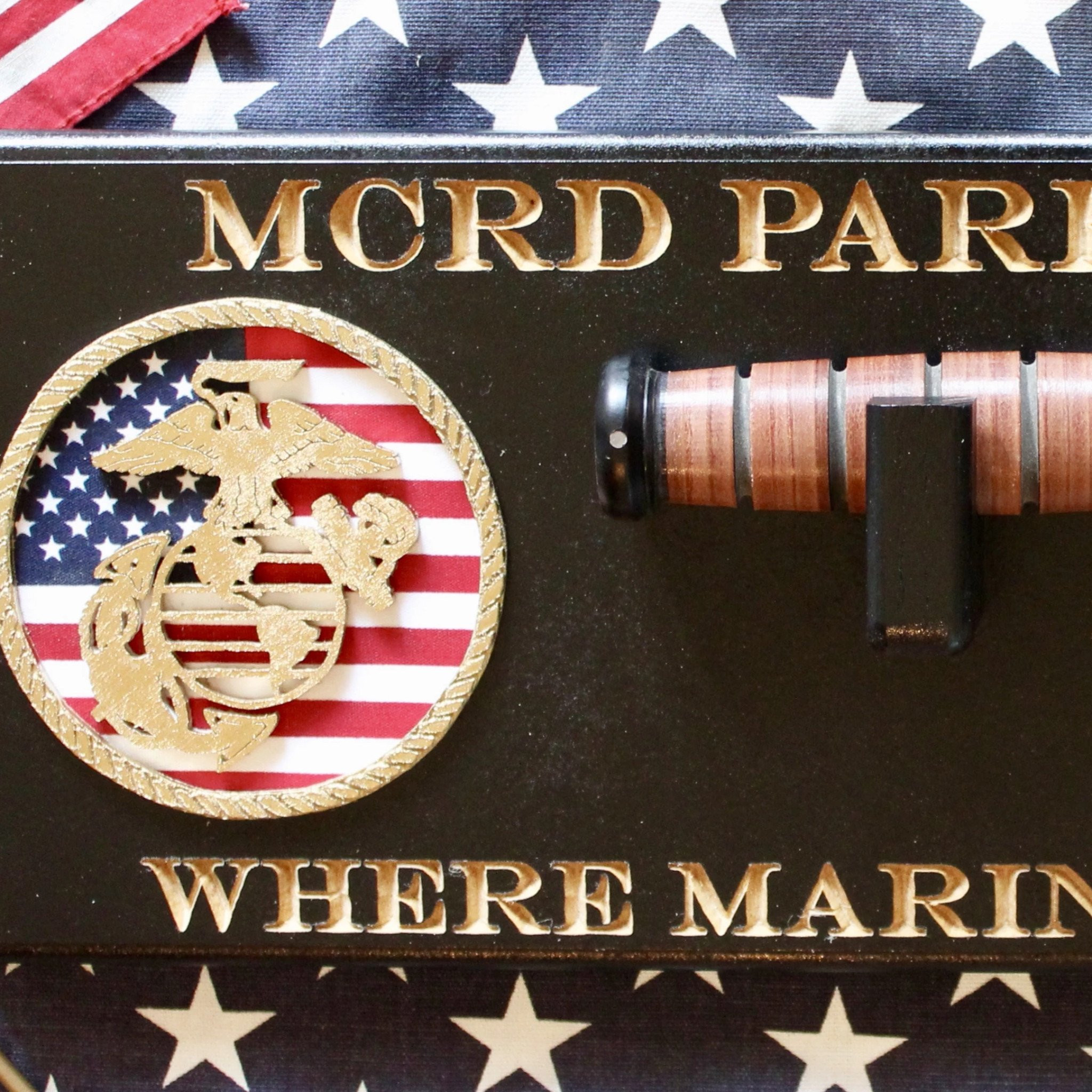 Gift Ideas For Marine Boot Camp Graduation
 USMC Boot Camp Graduation Display Military Gifts Made of