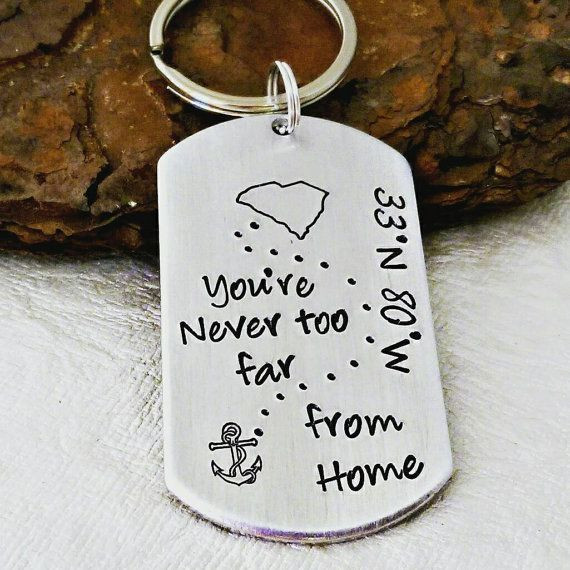 Gift Ideas For Marine Boot Camp Graduation
 Boot camp Graduation Gift Military Keychain PCS Gift