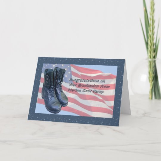 Gift Ideas For Marine Boot Camp Graduation
 Card for Marine Boot Camp Graduation