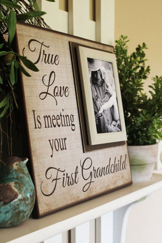 Gift Ideas For New Grandmothers
 25 unique New grandparent ts ideas on Pinterest