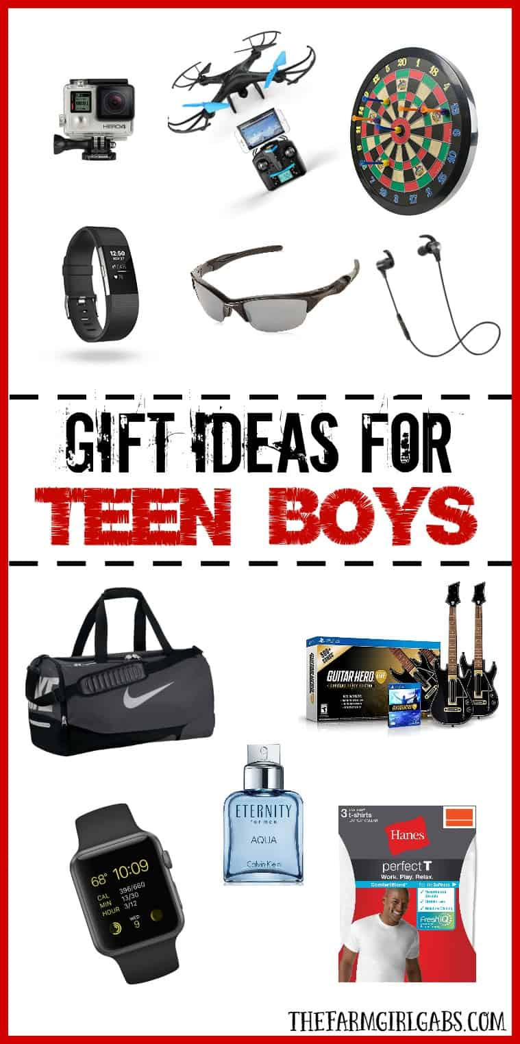 Gift Ideas For Teenager Boys
 Gift Ideas For Teen Boys The Farm Girl Gabs