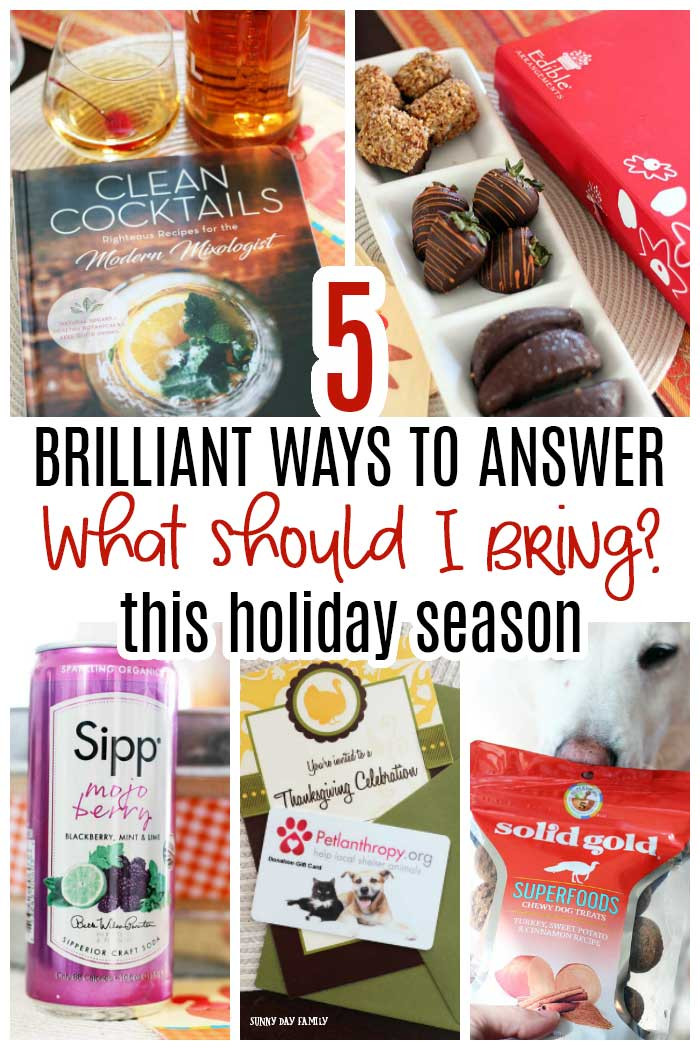 Gift Ideas For Thanksgiving Hostess
 "What Should I Bring " Thanksgiving Hostess Gifts She ll