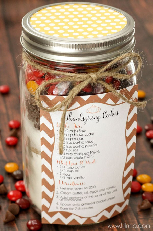 Gift Ideas For Thanksgiving
 Thanksgiving Cookie Jar Gift