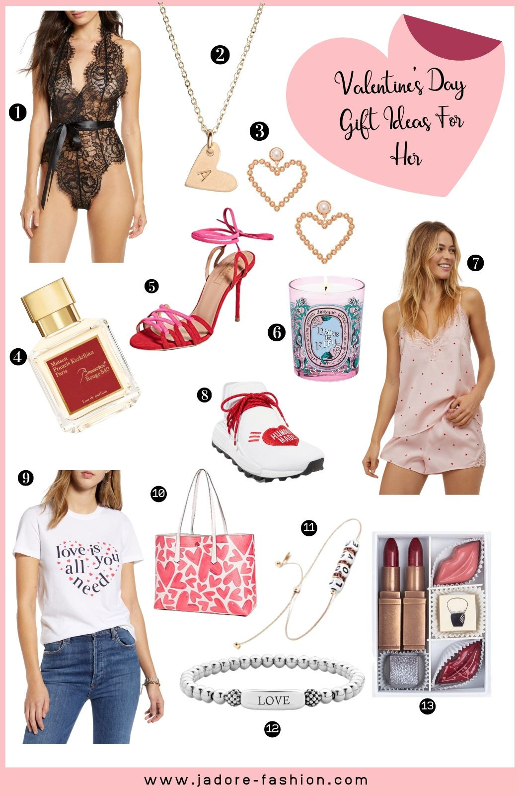 Gift Ideas For Valentines Day For Her
 Valentine s Day Gift Ideas For Everyone Jadore Fashion