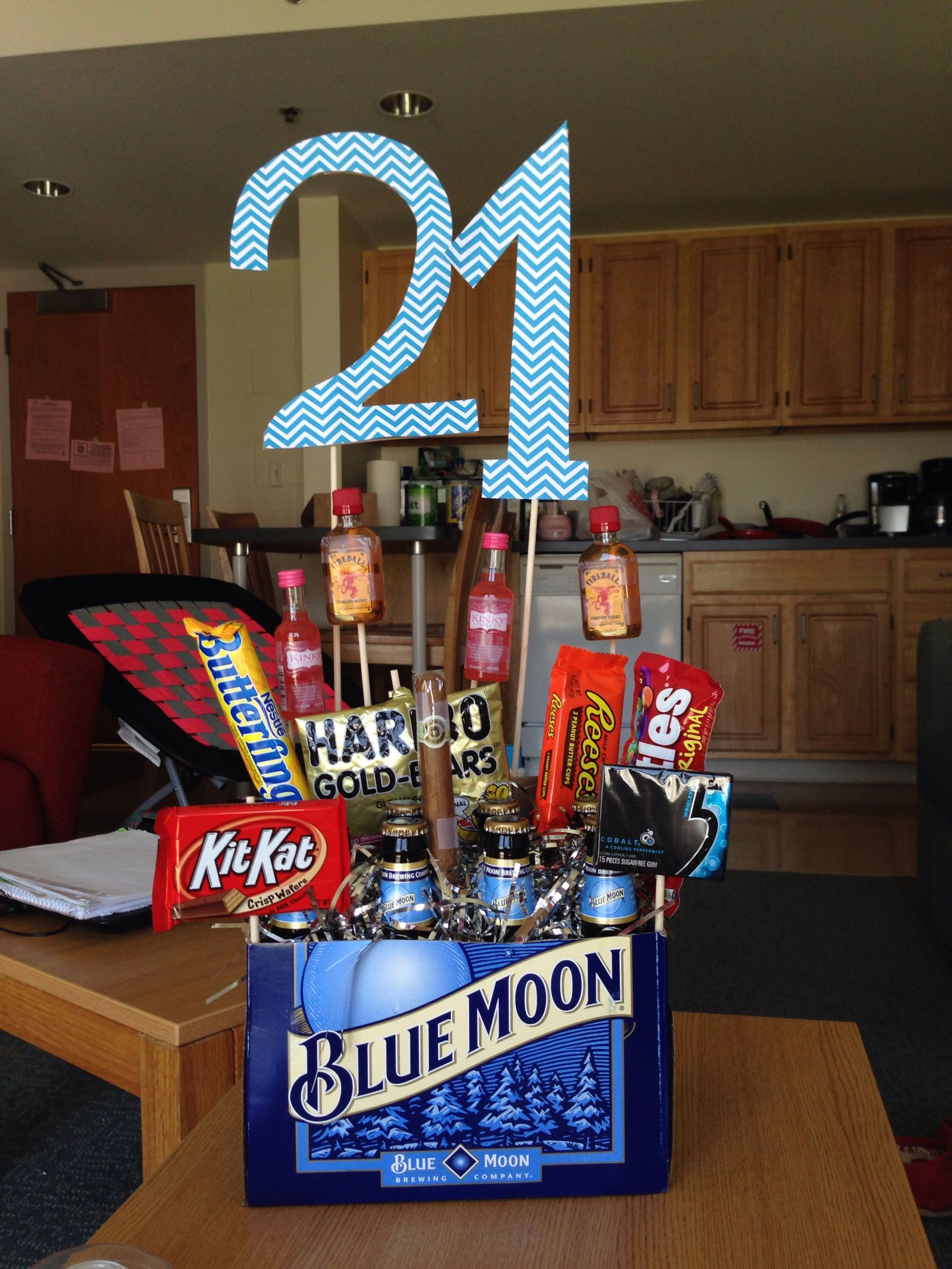Gifts For 21st Birthday For Him
 Can t believe hes 21 this year love this idea as