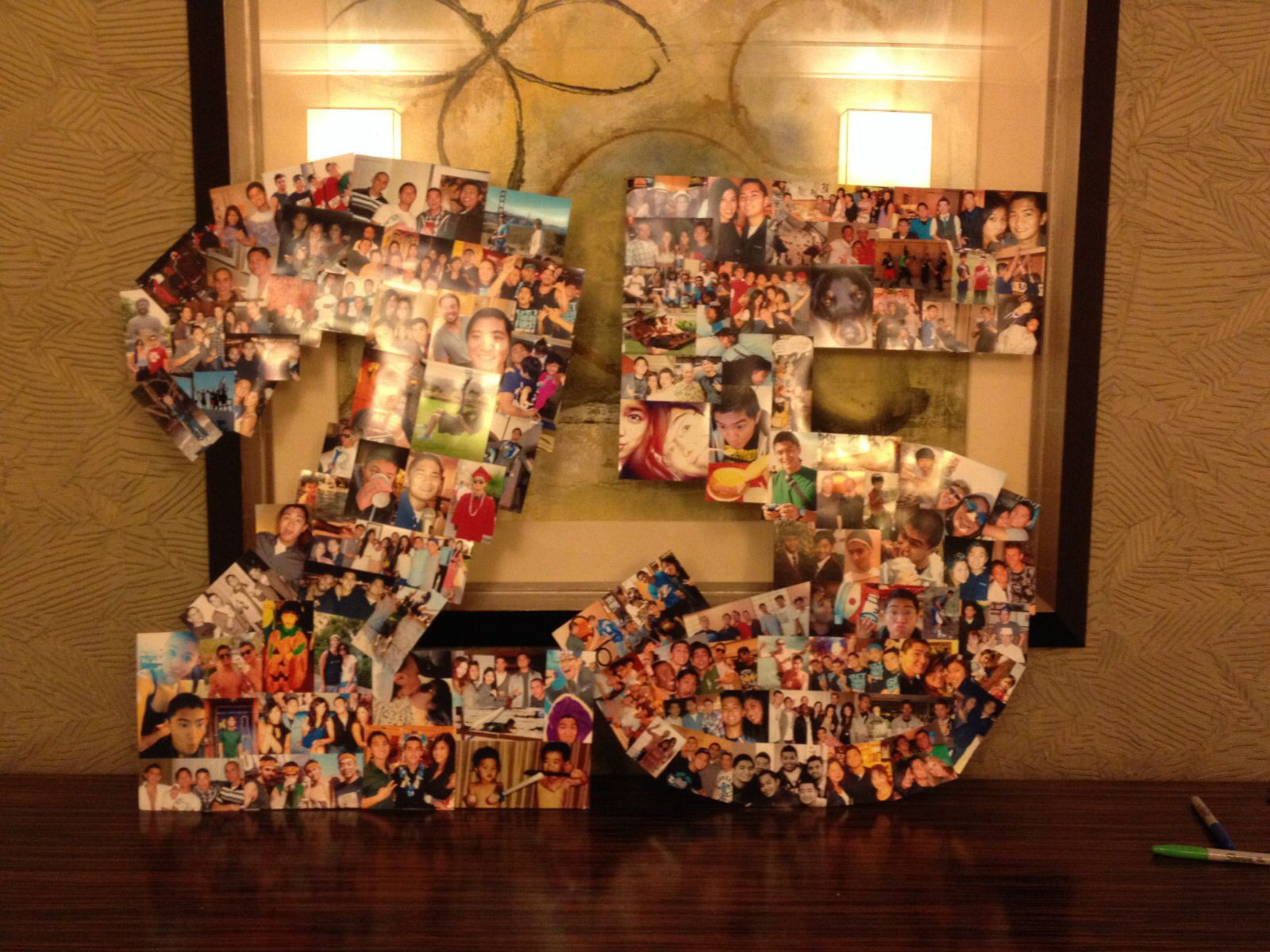 Gifts For 25th Birthday
 A 25 picture collage for the boyfriends 25th birthday