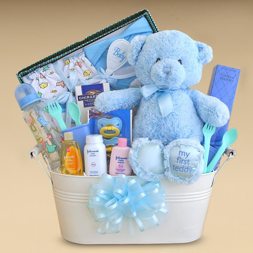 Gifts For Baby Shower Boy
 Gift Baskets Created Baby Boy Gift Basket
