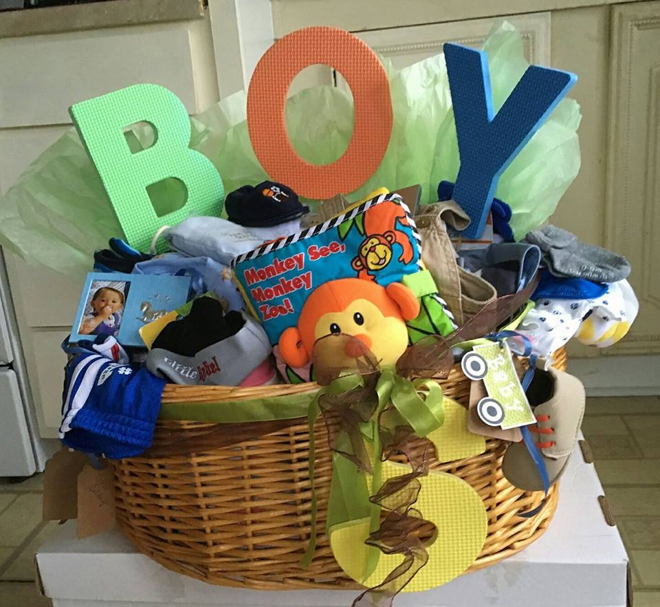 Gifts For Baby Shower Boy
 90 Lovely DIY Baby Shower Baskets for Presenting Homemade