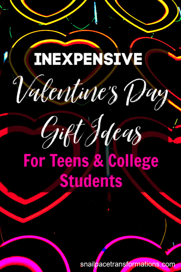 Gifts For College Kids
 Inexpensive Valentine s Day Gift Ideas For Teens & College