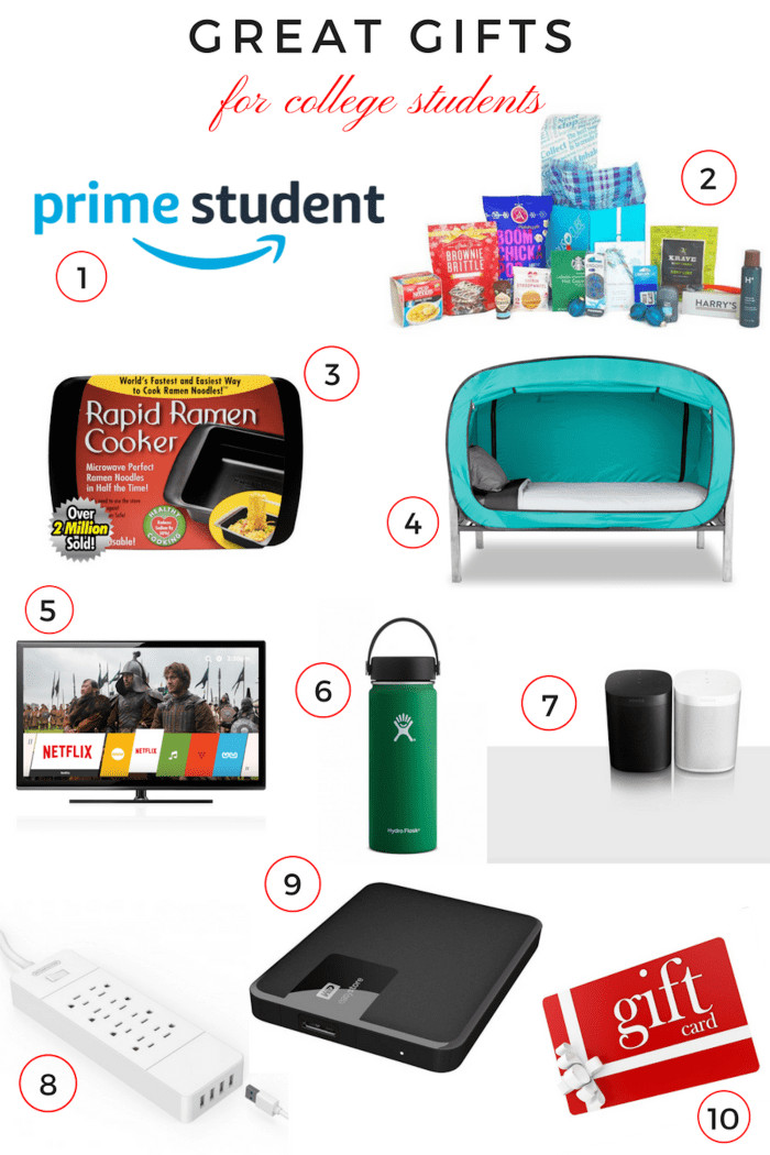 Gifts For College Kids
 Top Gifts for College Aged students MomTrends