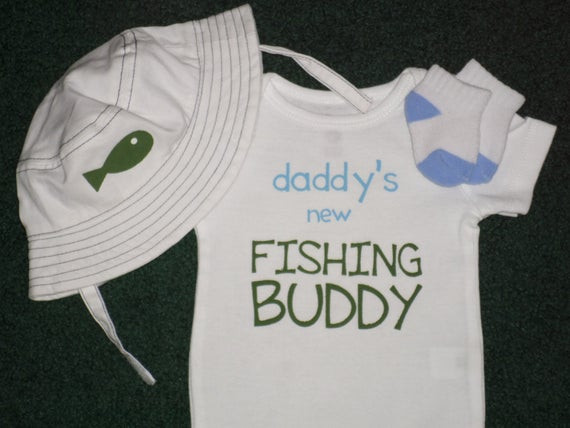 Gifts For Daddy From Baby Boy
 Daddy s New Fishing Buddy Gift Set For Baby Boys Fishing