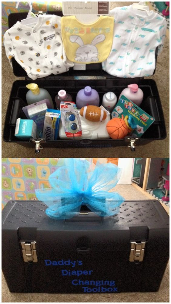 Gifts For Daddy From Baby Boy
 Tool box for Daddy