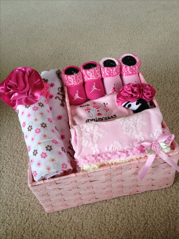 Gifts For Girl Baby Shower
 Baby girl t basket