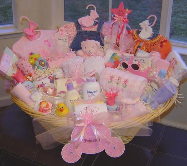 Gifts For Girl Baby Shower
 Gift Basket
