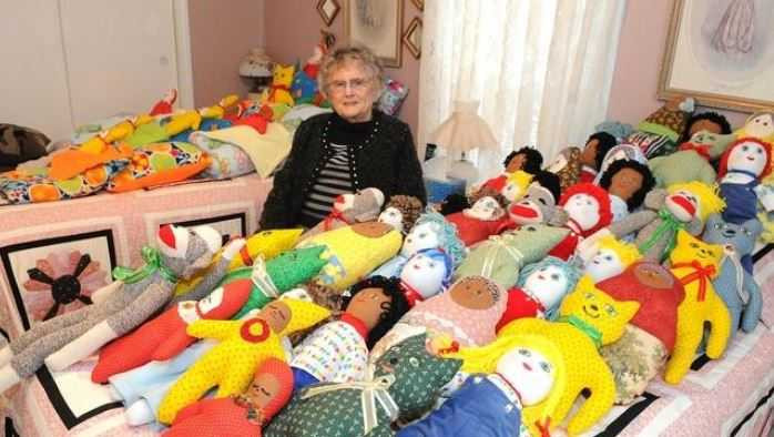 Gifts For Hospitalized Children
 West Bridgewater woman 90 makes Christmas ts for