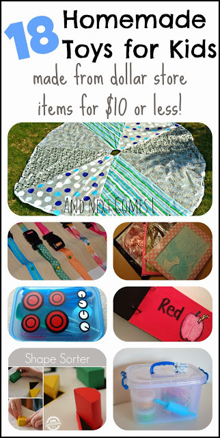 Gifts For Kids That Aren'T Toys
 18 Homemade Toys for Kids Made from Dollar Store Items