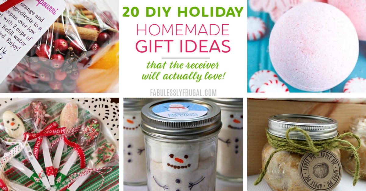 Gifts For Large Groups
 20 Homemade Gift Ideas Fabulessly Frugal